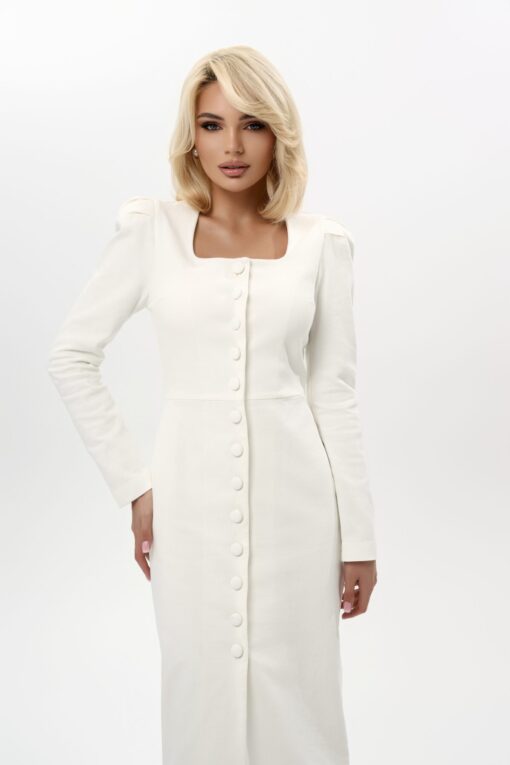 Mira Denim Dress - Image 4